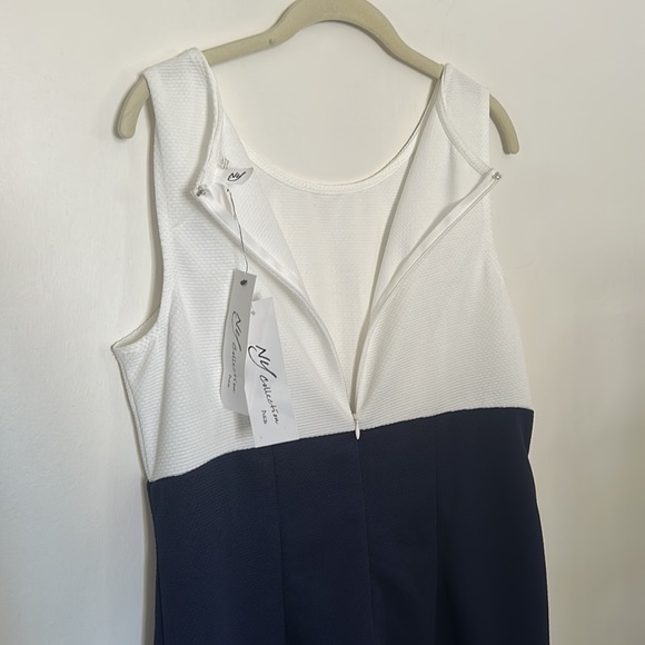 🎈3/$25🎈NY Collection Color Block Knit Dress in 12P NWT - Picture 8 of 8